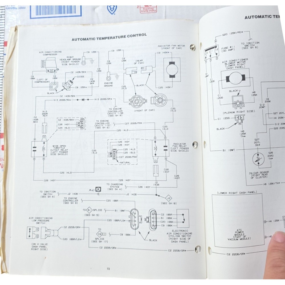 Chrysler Automatic Temperature Control Service Manual Training Program