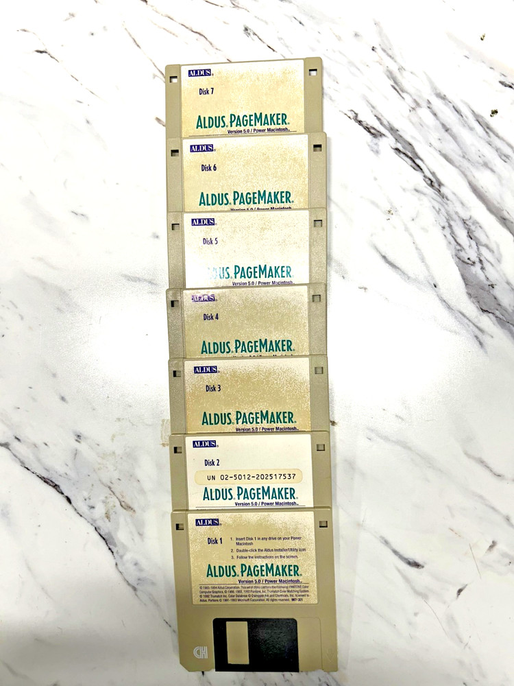 Aldus Pagemaker 5.0 for Power Macintosh Includes S#