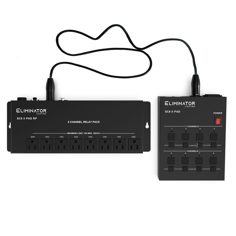 Set of ADJ SC8 II PAD SYSTEM analog controller + 2x Max L