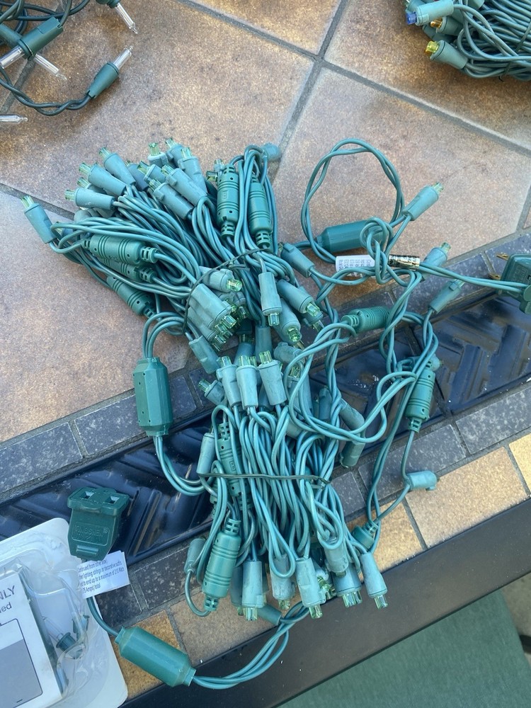 Assorted Christmas Lights ICICLES ROPE LED OUTDOORS AND MORE