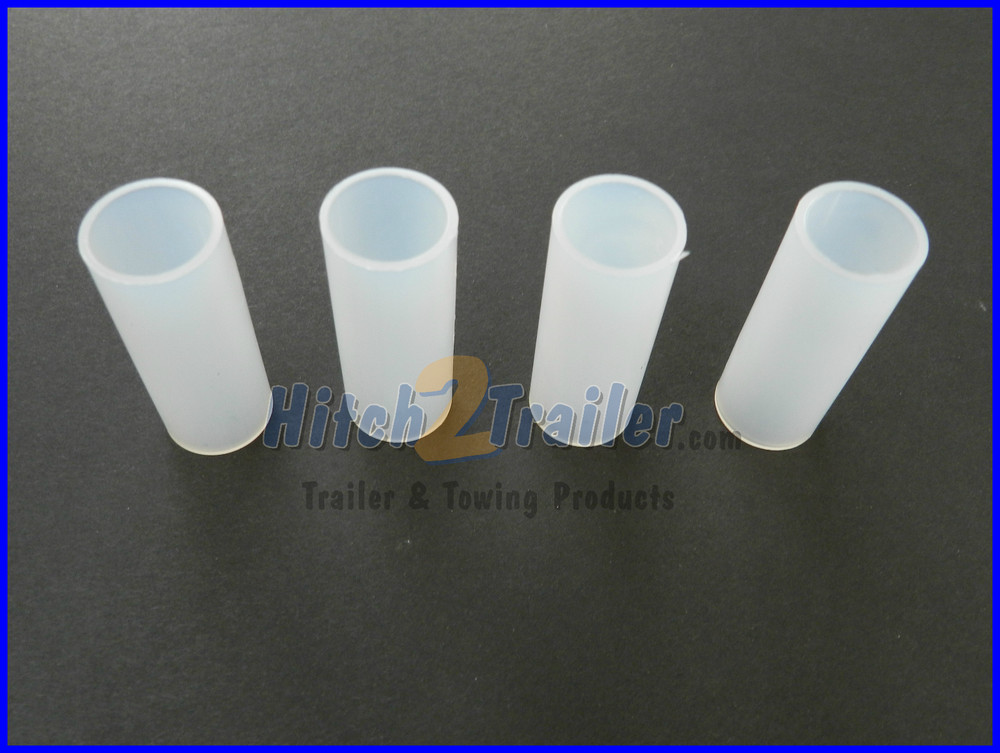 4 New Trailer Leaf Spring Nylon Bushings 9/16" I.D. x 1-3/4" - ROCKWELL DEXTER