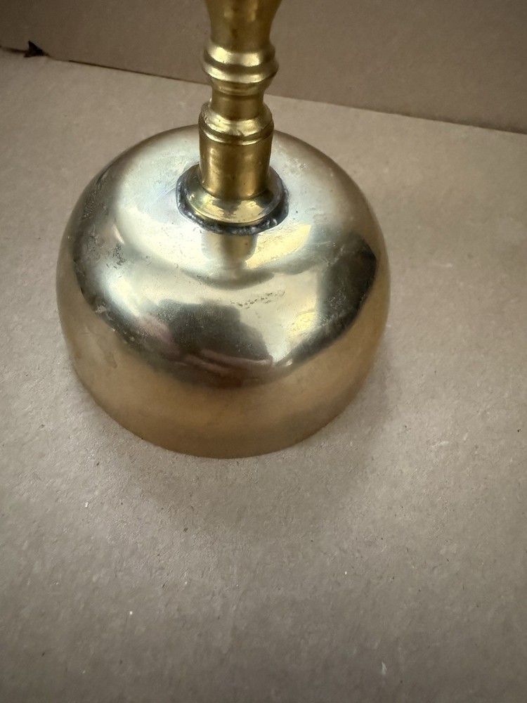 Solid Brass Chalice Goblet Cup 6" Tall Barware Wine Glass