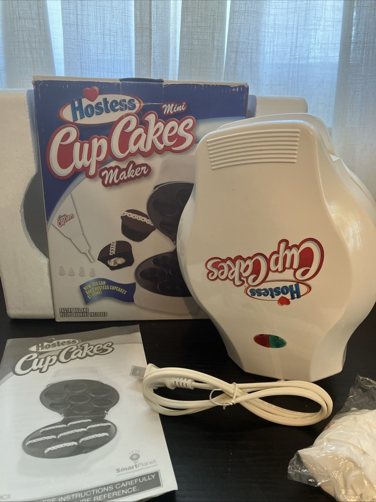 NIB Hostess Cup Cakes Maker Non Stick Baking Iron
