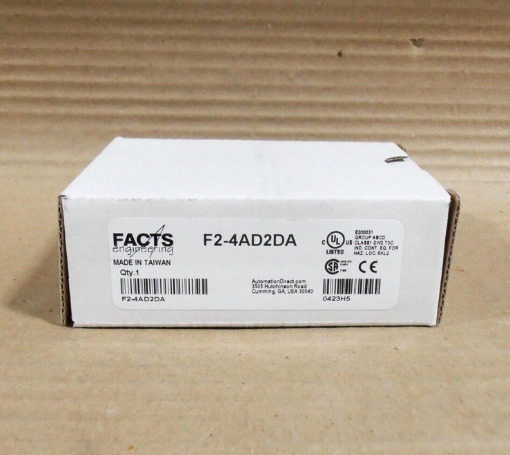 Facts Engineering F2-4AD2DA Analog Input Output Module Automation Direct