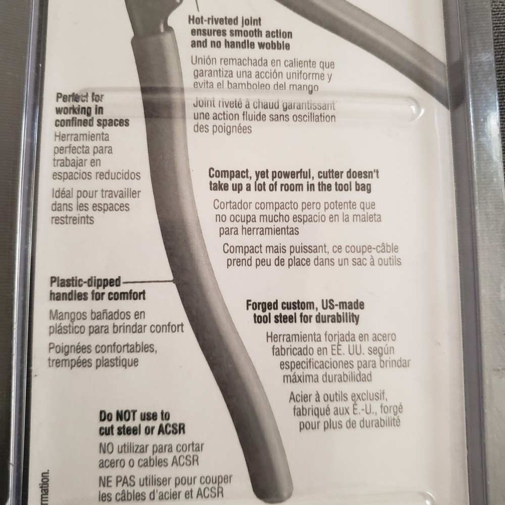 Klein Tools 63215 High-Leverage Compact Cable Cutter