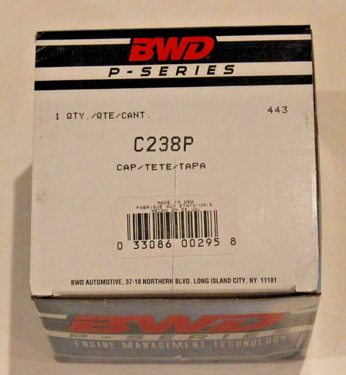 Distributor Cap-O.E. Replacement BWD P-SERIES C238P