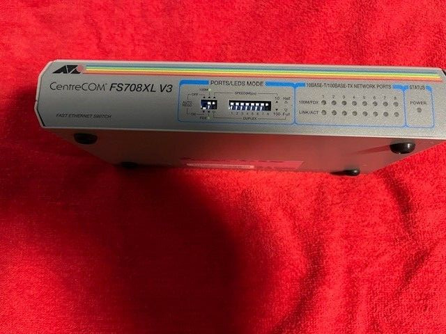 NEW CentreCOM FS708XL V3