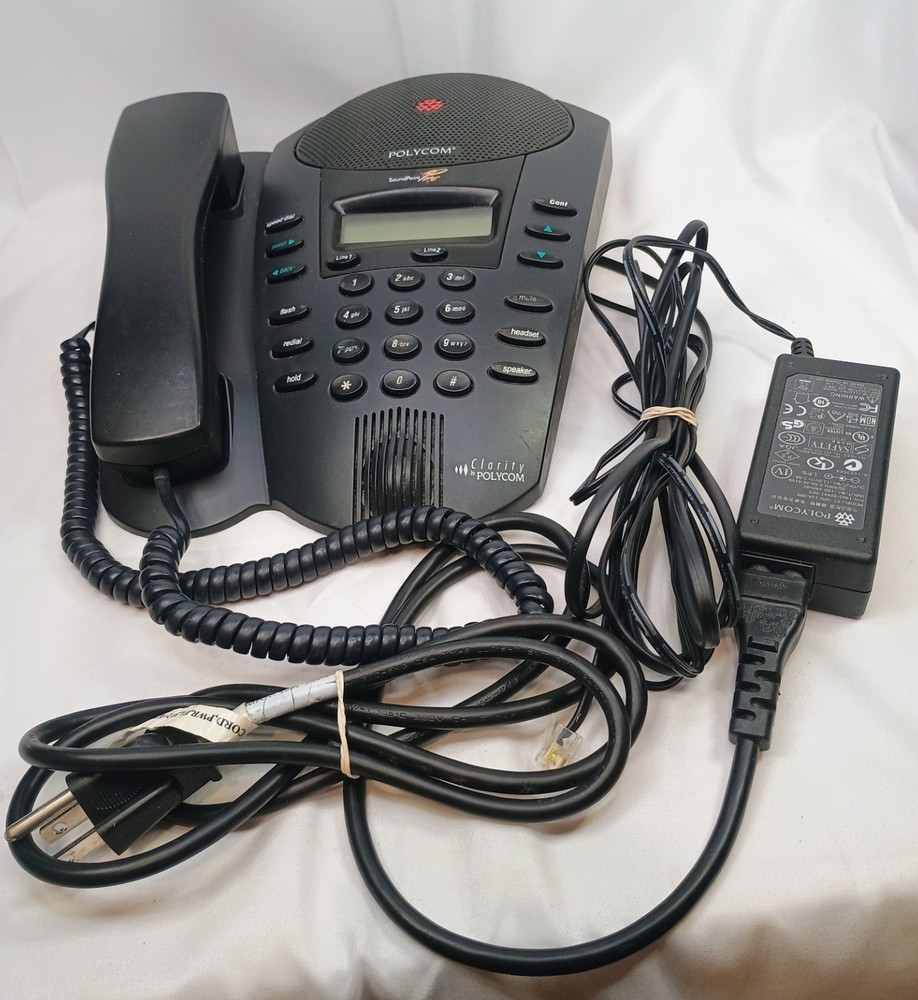 Office Speaker Phone Polycom Sound Point Pro SE-220
