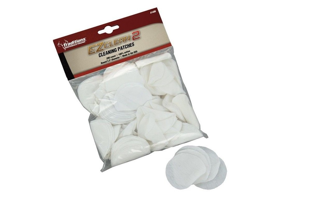 Traditions Muzzleloader Cleaning Patches (.45, .50, .54 caliber)