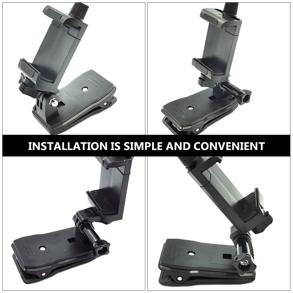 Cellphone Tripod Backpack Clamp Strap Mounting for Camera Shoulder