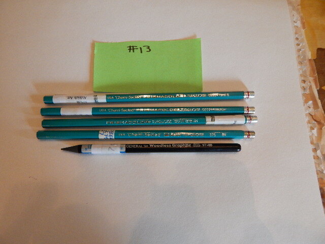 Pencils, #13 Assortment  Drawing  (5 pack)