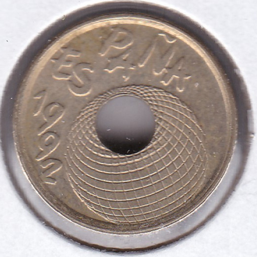 1992 Spain 25 Pesetas