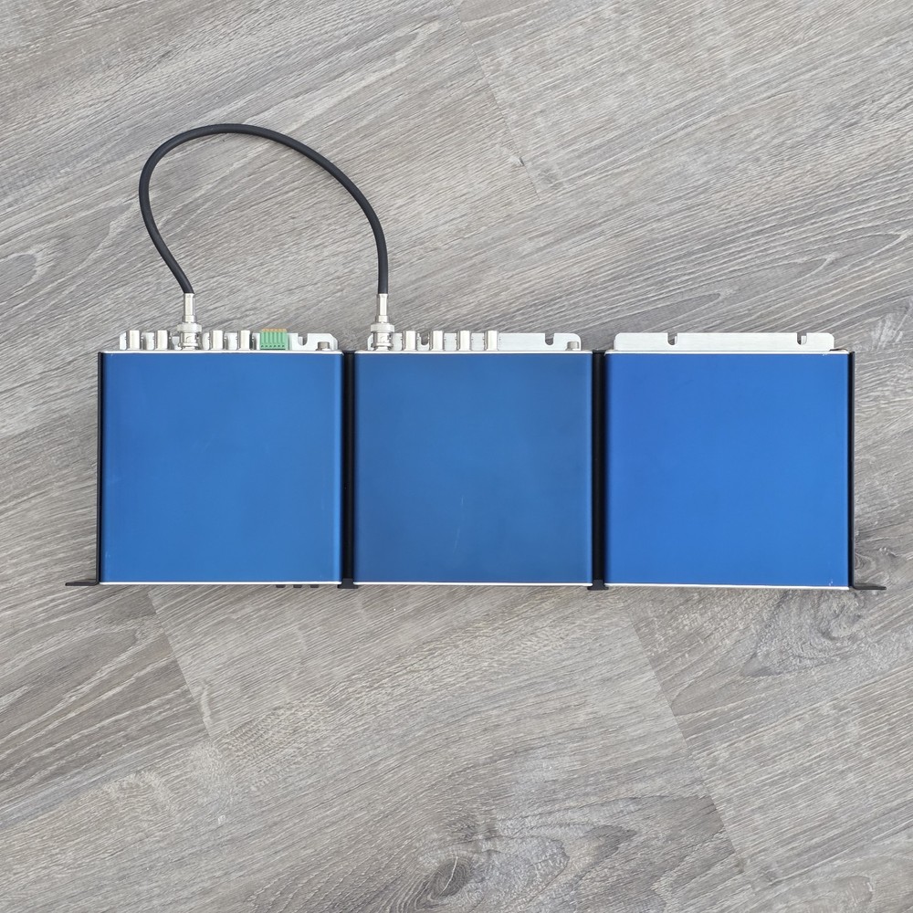 Ensemble Designs BrightEye Rack Bundle (1) BE55 Sync Gen (2) BE41 DA - Powers On