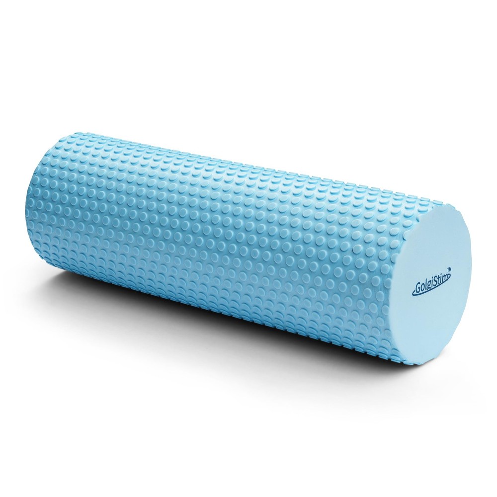 11.8 Inch Medium Density Foam Massage Roller - Light Blue Trigger Point Massa...