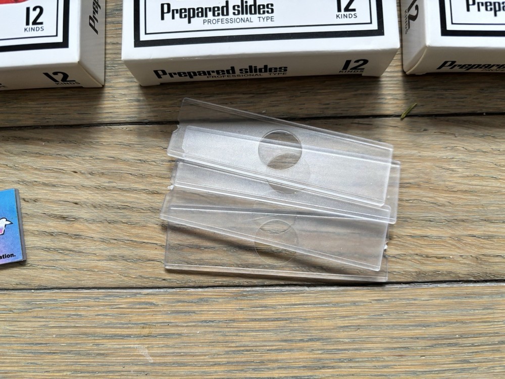 Specimen Prepared Slides For Kids Microscope Science Extra Slides