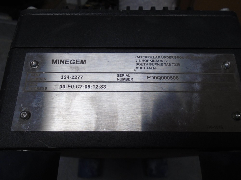 Caterpillar Minegem 324-2277 controller