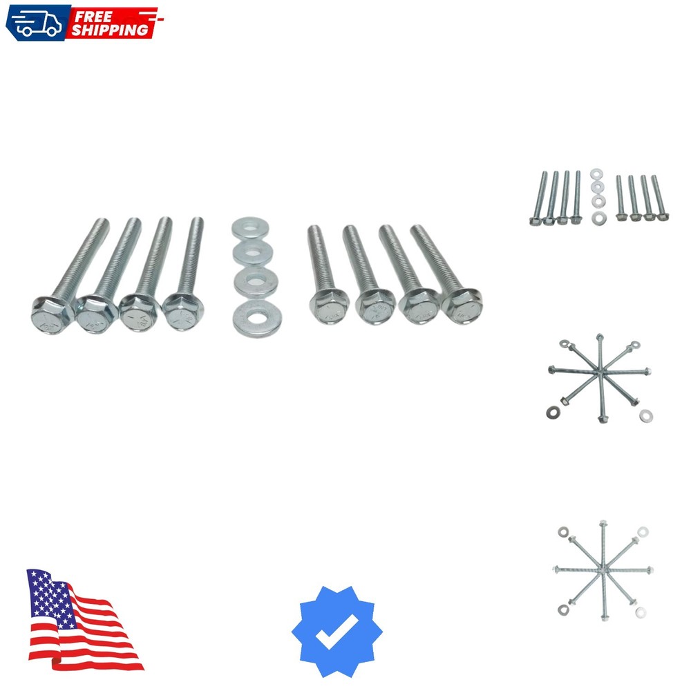 SAE Engine Stand Bolt Kit 3/8-16 Compatible with Chevy SBC BBC Small Big Bloc...