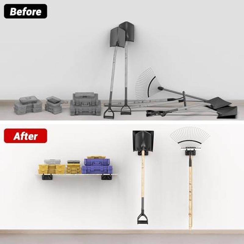 Heavy Duty Garage Storage Hooks Wall Mount Tool Organizer Hangers Tools 4 Pack