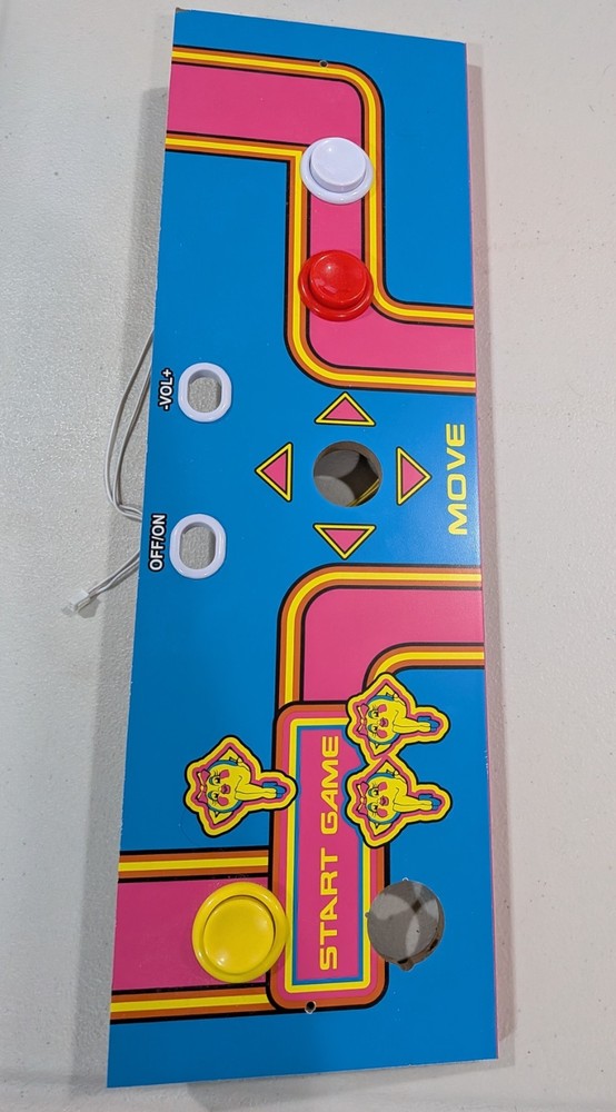 Arcade1Up Ms. PAC-MAN Partycade CONTROL  Panel Board