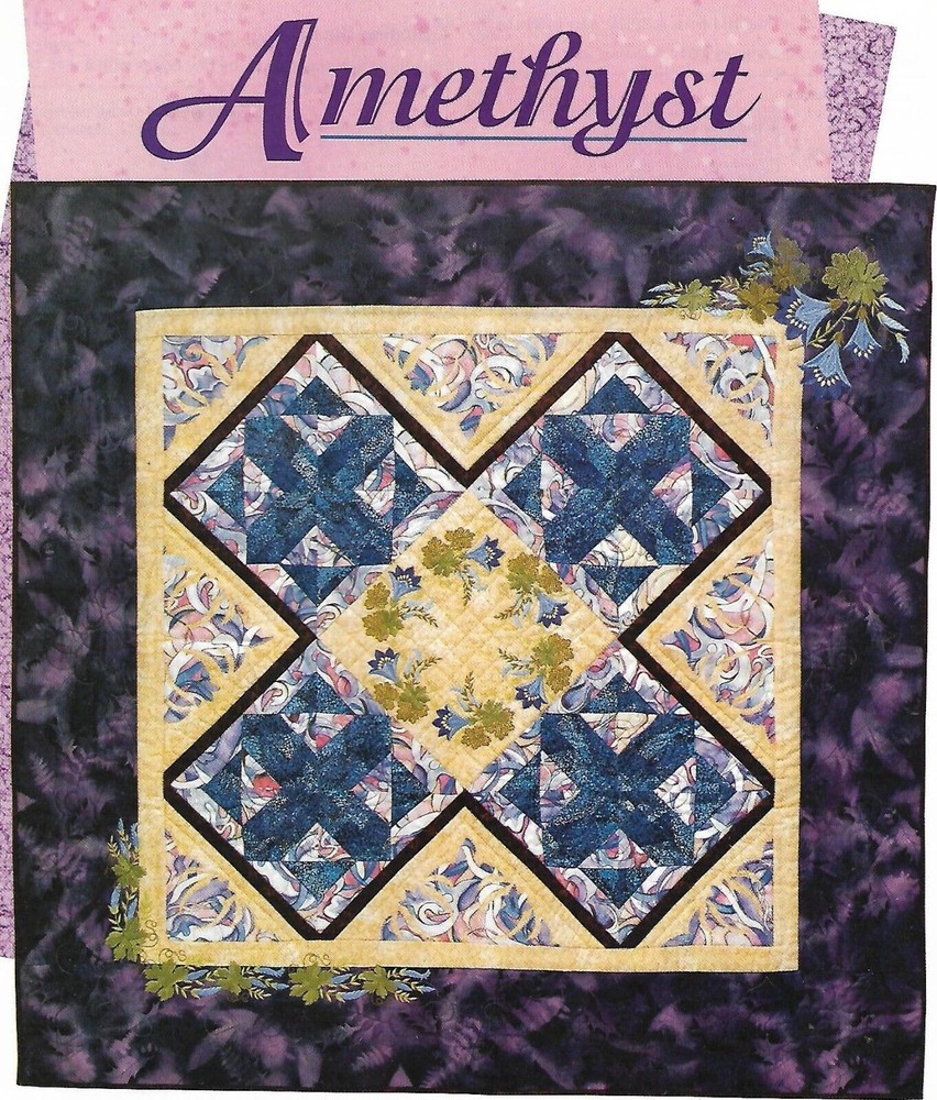 Amethyst Wall Quilt quilting pattern instructions