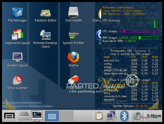 ULTIMATE COMPUTER REPAIR / DATA / PASSWORD / VIRUS / RECOVERY - SYSTEM RESCUE CD