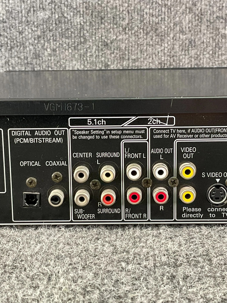 Panasonic DVD-RV65 5.1 Ch DTS Dolby Digital Decoder – Hi-Fi CD/DVD Player