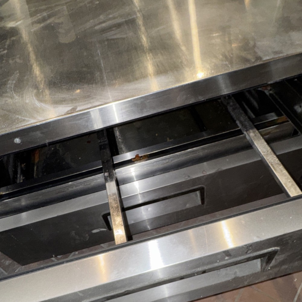 Migali Commercial Refrigerated Prep Table 2 Doors Standard Top