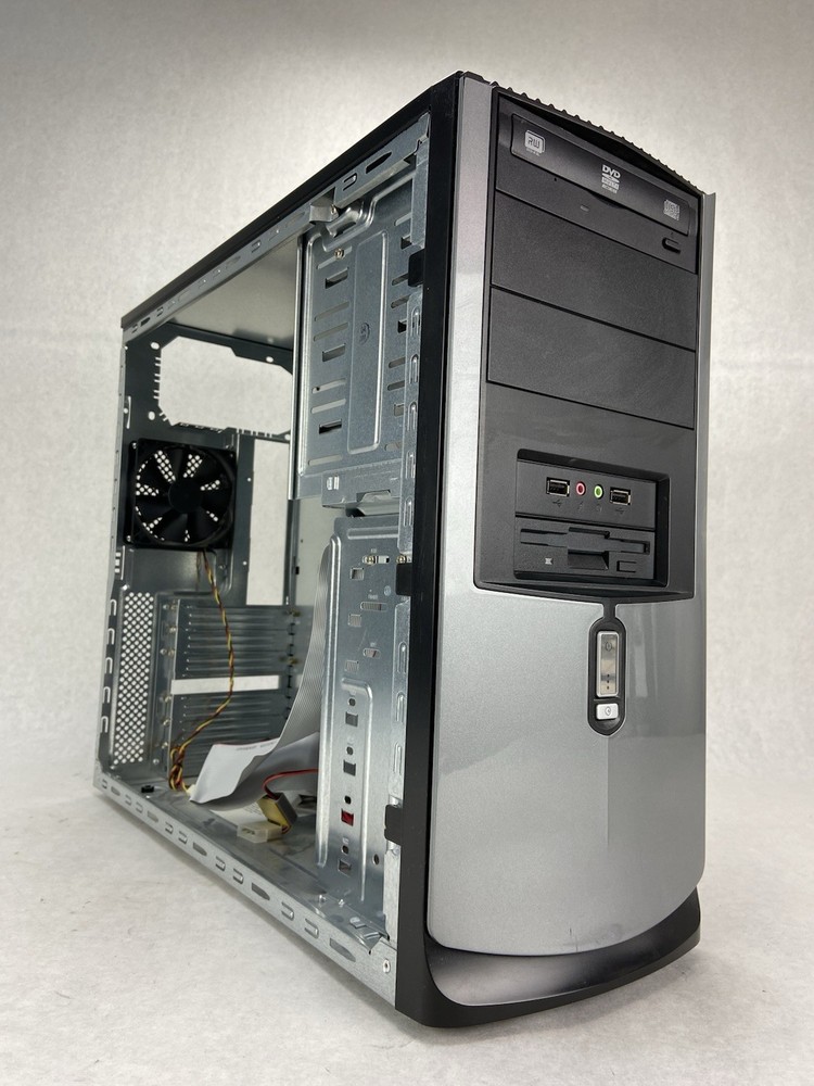 Ultra Mid Tower Computer Case Bare Bones No Power Supply