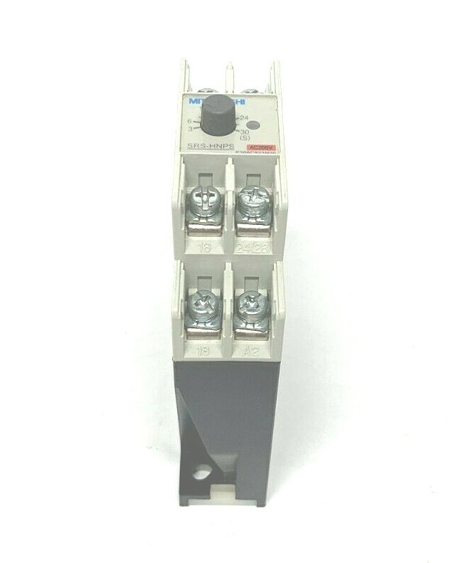 NEW MITSUBISHI SRS-HNPS SOLID STATE TIMER MODULE, 200-240VAC