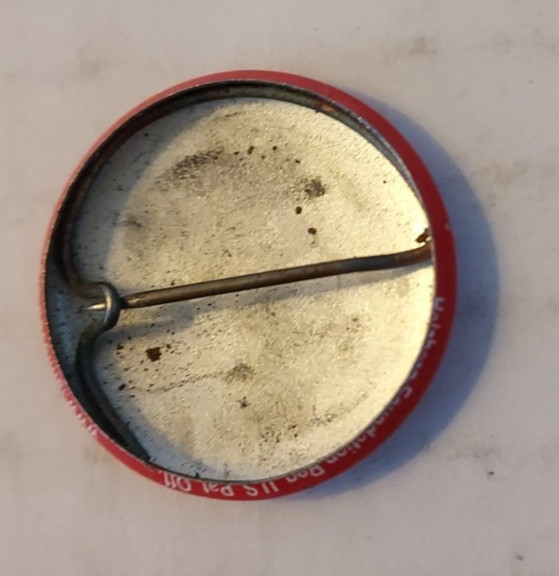 "I am Loved" 1 inch round pin