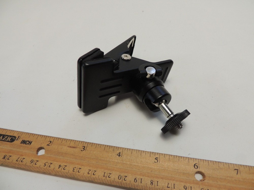 Clip Clamp w/1/4"Ball Head Bracket for Camera/Flash/Light stand