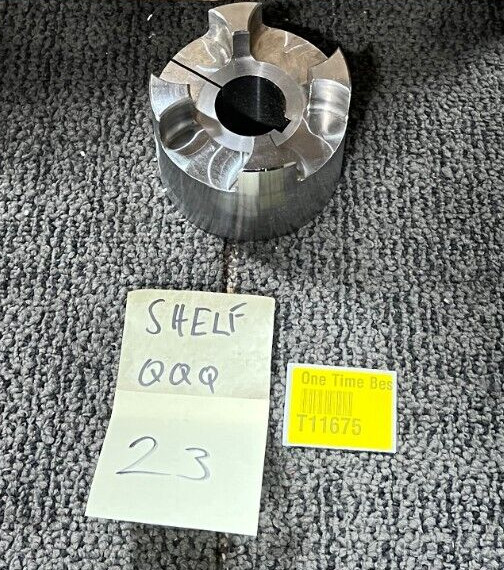 Guardian Couplings 48/60S Curve Jaw Coupling Hub Silver