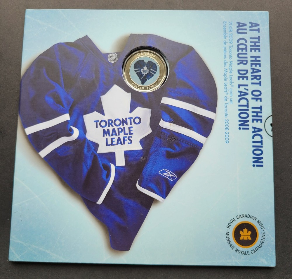 *** 2009  TORONTO  MAPLE  LEAFS  ***   SEALED  COINS  SET ***