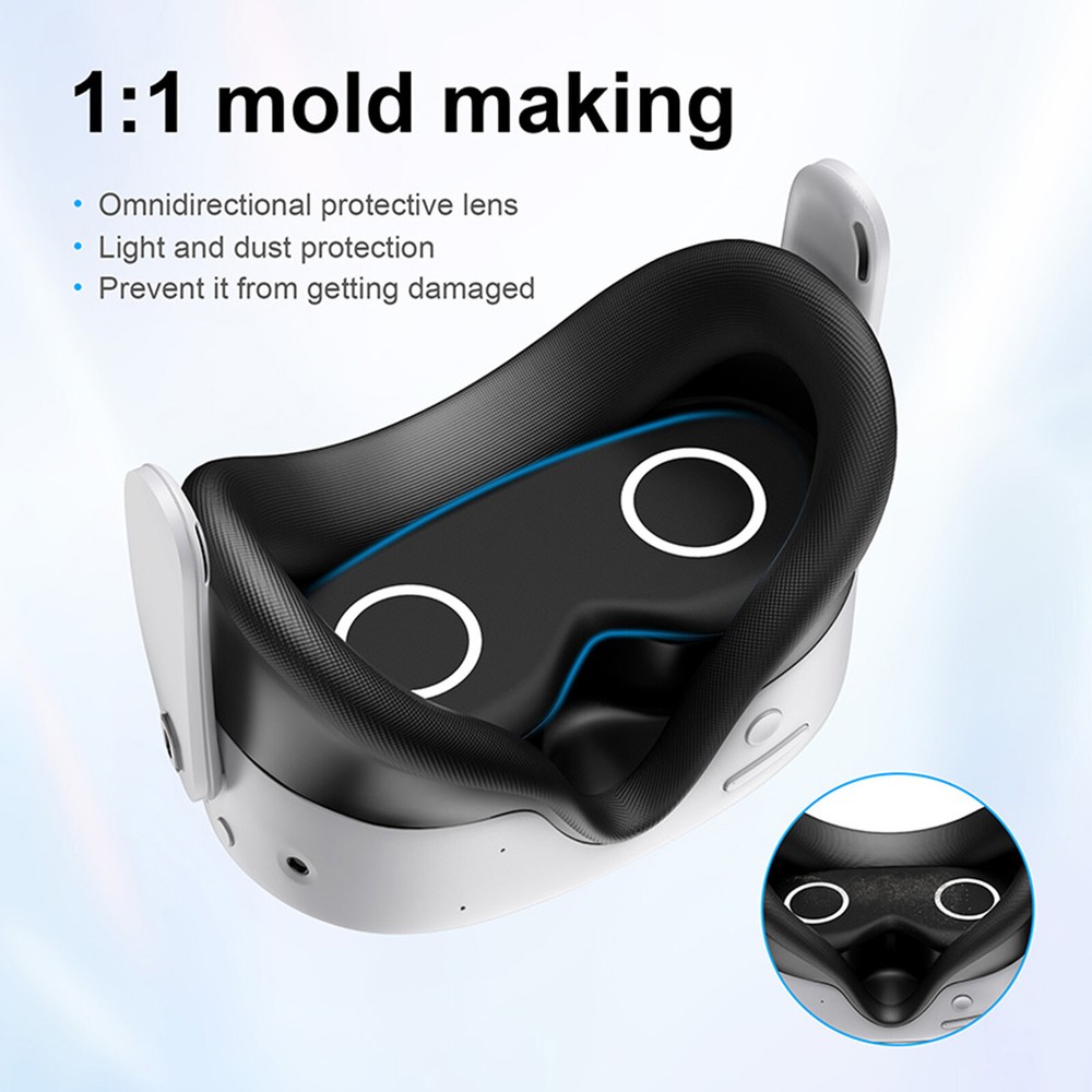 For Quest 3S/3/2 All VR Headset VR Lens Dust-proof Eye-patch Protection Case Pad