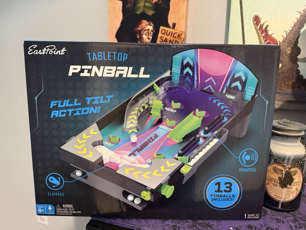 Eastpoint Table Top Pinball New In Box
