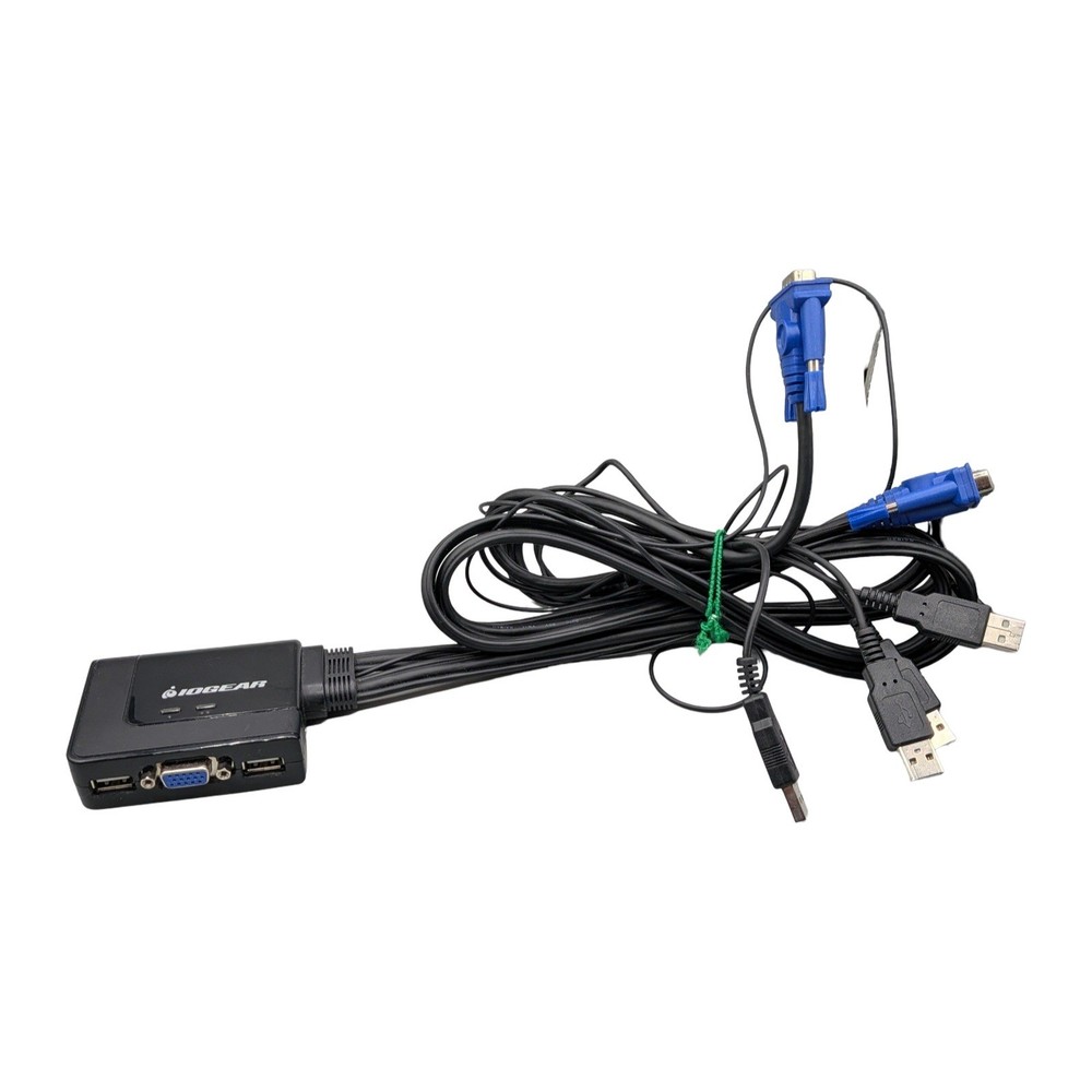 IOGEAR GCS22U 2-Port USB VGA Cable KVM Switch