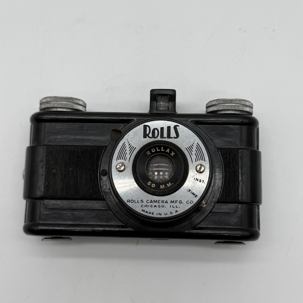 ROLLS Rollax 50mm Vintage Camera Vintage Untested
