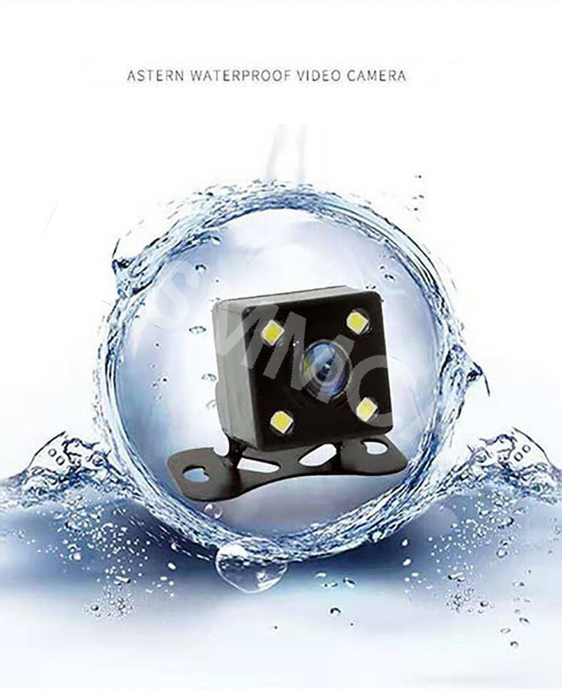 Car Dash Cam Video Recorder Front/Rear/Inside Camera G-sensor Motion Detection