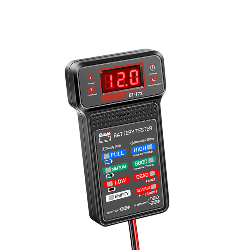 12V Battery Tester Battery Load Tester Battery Analyzer Battery Status-Indicator