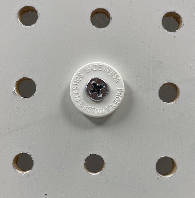PEG BOARD MOUNTING POSTS