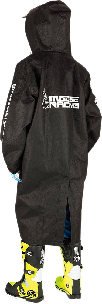 Moose Racing Mud MX Pit Rain Jacket Black