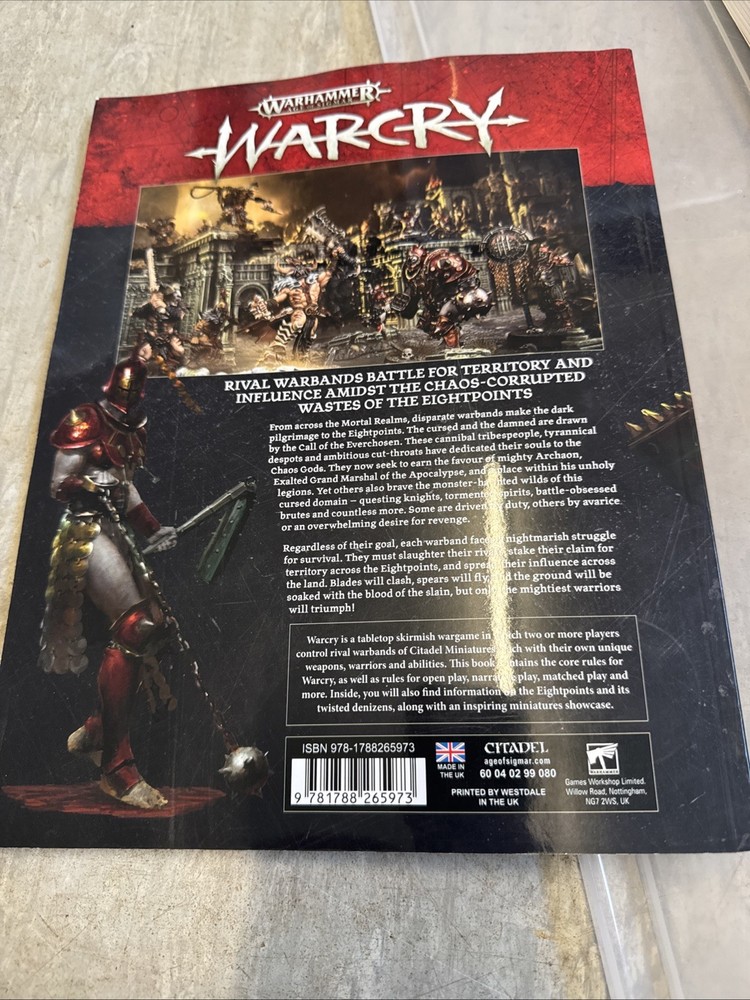 Warhammer Age of Sigmar Warcry Core Book