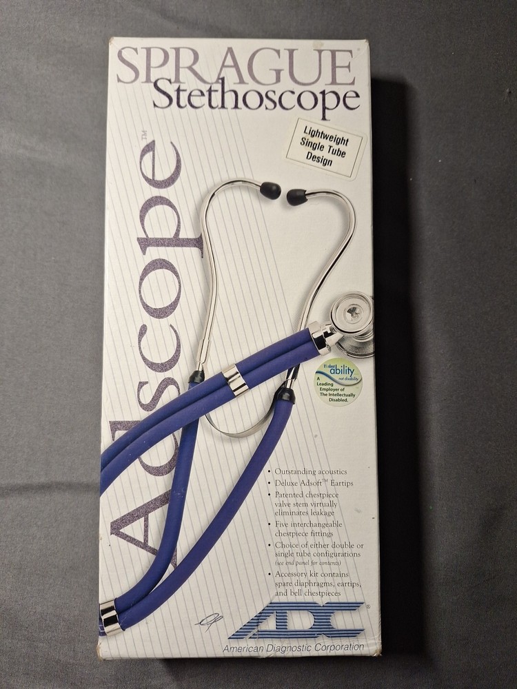 ADC Adscope 647AB Sprague Stethoscope 31.5" - New Open Box
