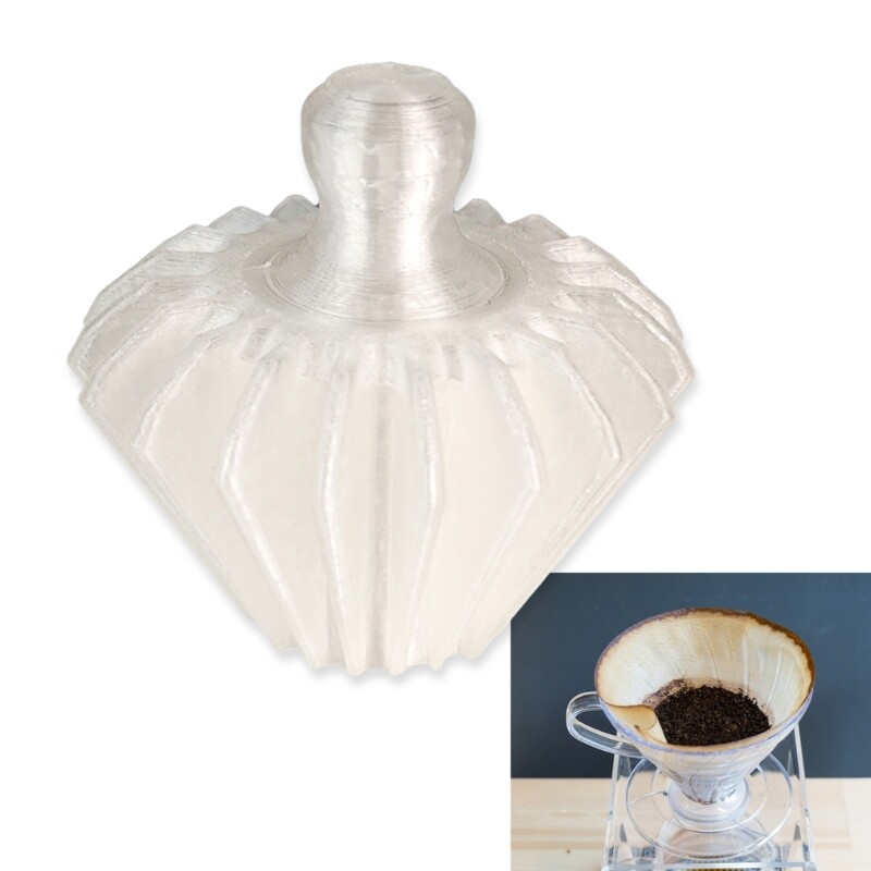 Precisions Pressure Control Coffee Filter Press Suitable for Most Drippers