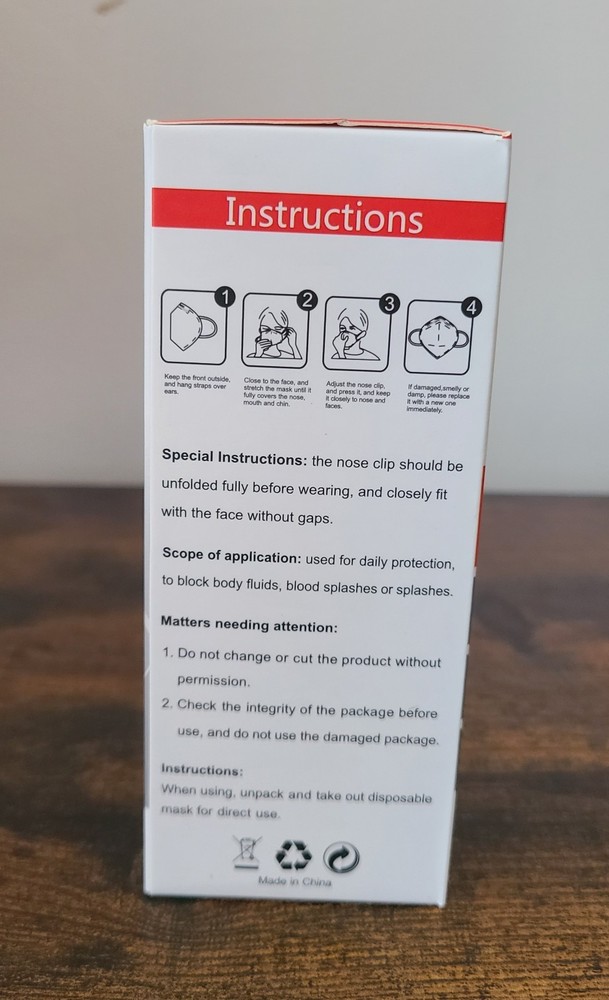 KN95 Face Mask 10 Pack
