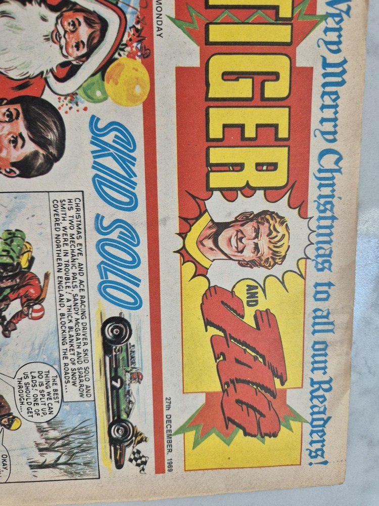 Tiger And Jag Comic 27 December 1969