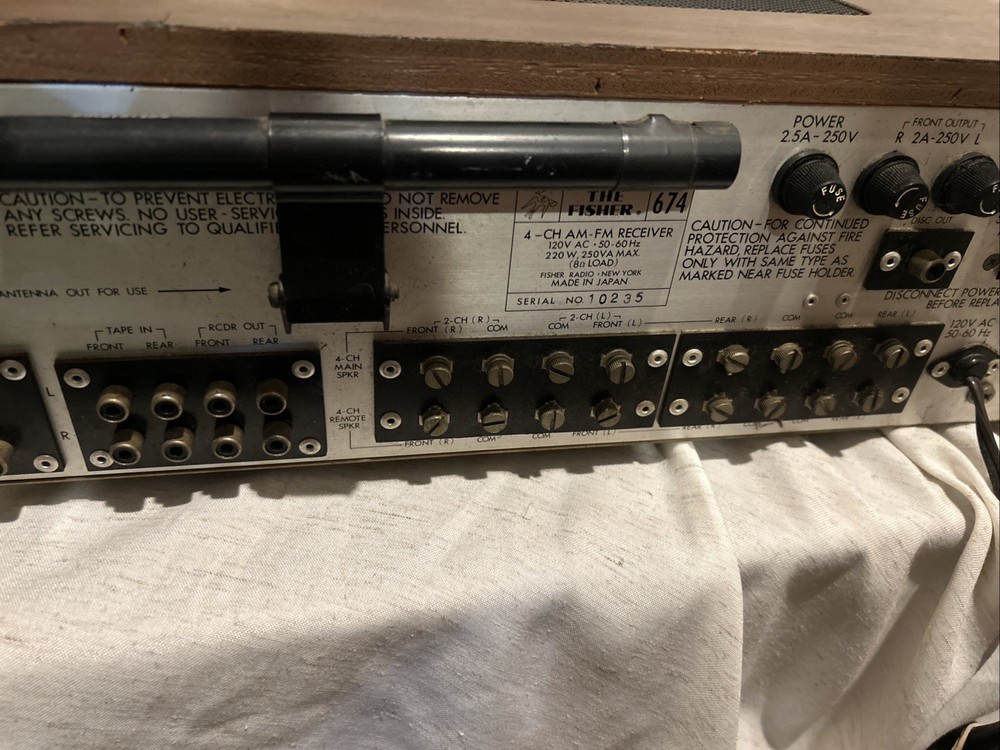 Fisher Receiver