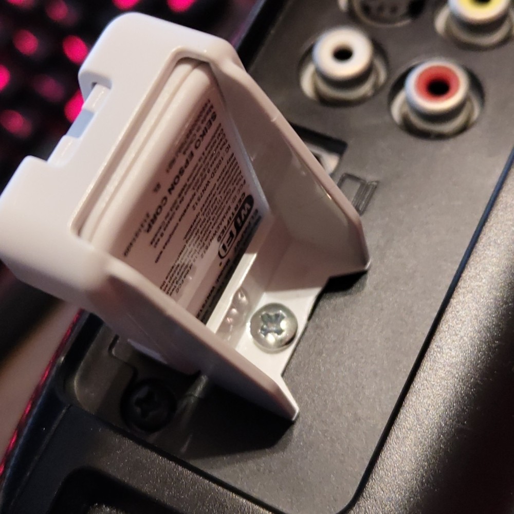 Genuine EPSON ELPAP07 Wireless WIFI USB Adapter network card and Bracket