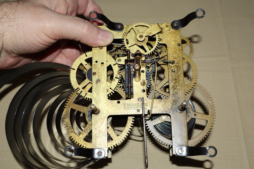 Ingraham Mantle Clock Movement