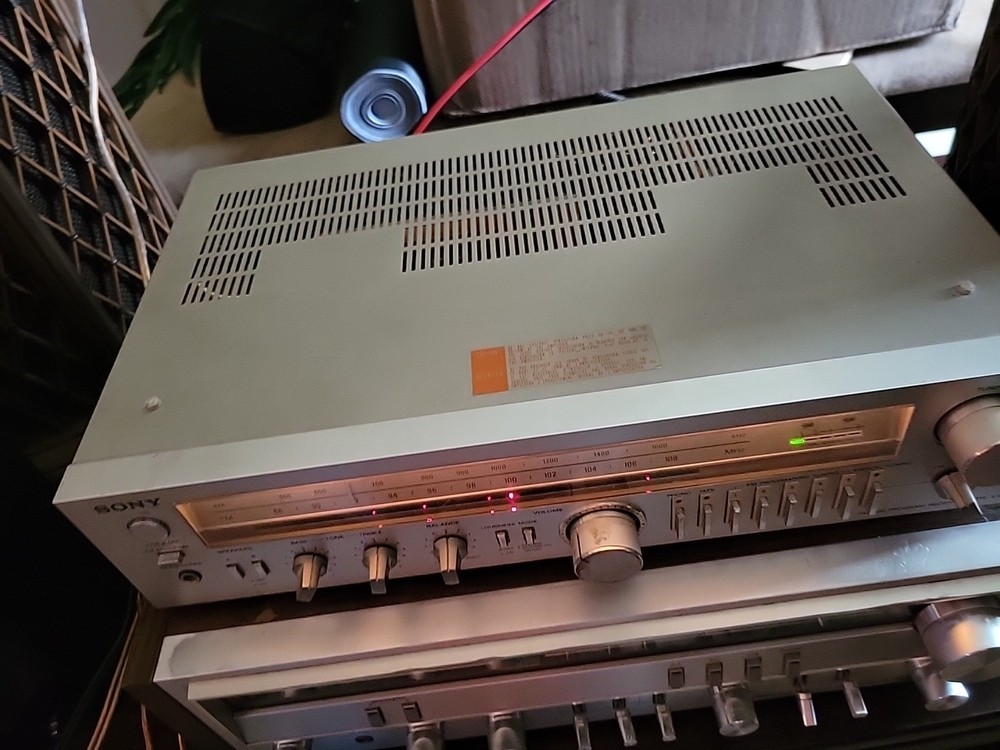 SONY STR-V15 Stereo Receiver Programmable Presets Tested